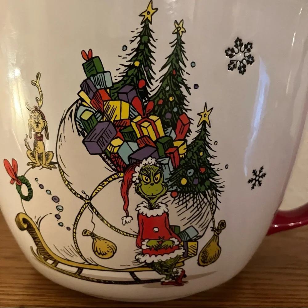 DR SEUSS The Grinch Christmas Mixing Bowl Zrike NEW NWOT